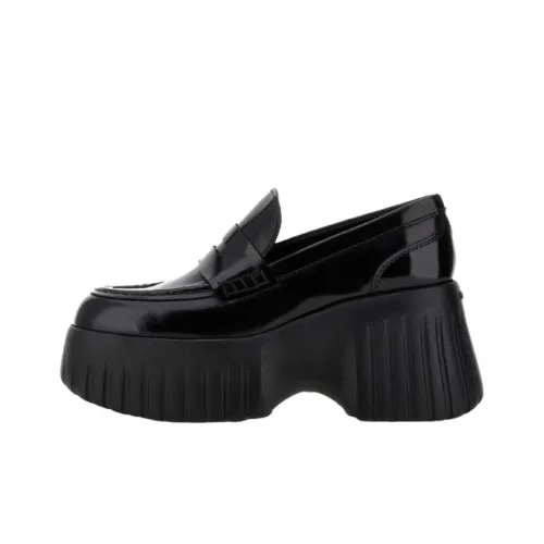 HOGAN H-Stripes Platform Loafers