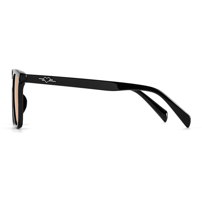 ENFANTIN TR/Memory Plastic Irregular Shape Sunglasses Unisex-7