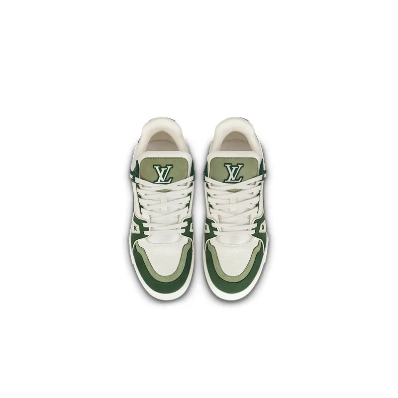 LOUIS VUITTON Lv Trainers 'Green'-2