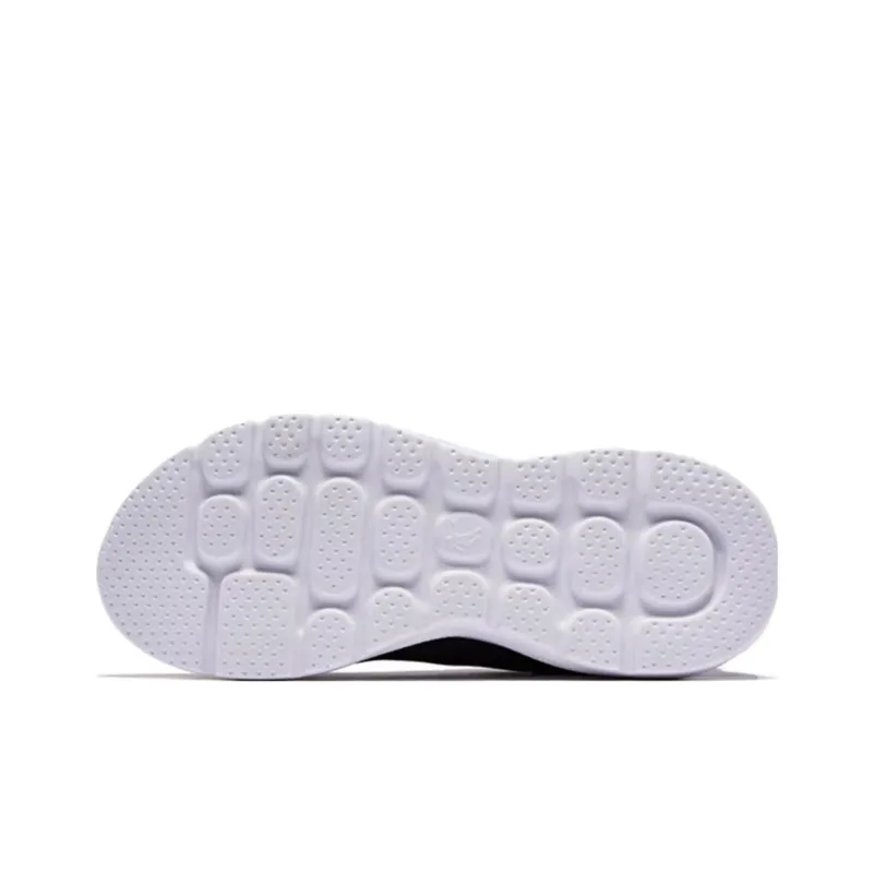 QIAODAN Cushioning Breathable Lightweight Low Top Casual Running Shoes Women's Black Jordan White-5