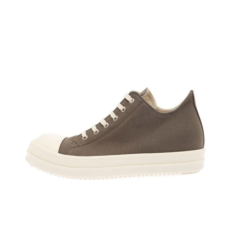 Rick Owens DRKSHDW Low Sneaks Dust Milk-0