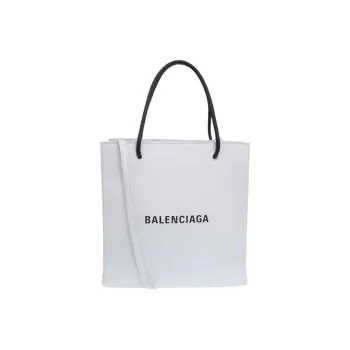 Balenciaga Leather Shoulder Bag, Handbag Regular Women's White