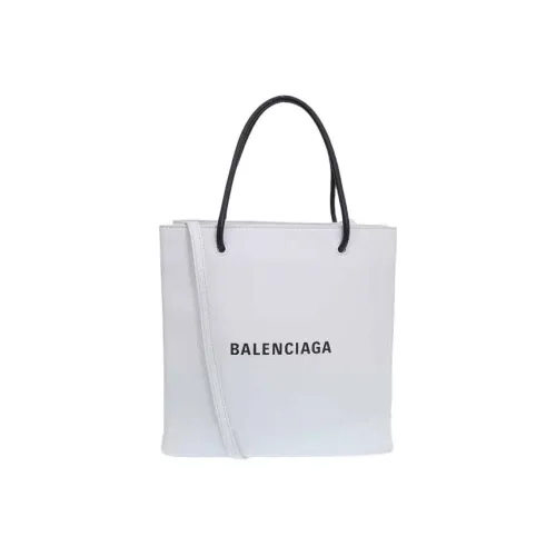 Balenciaga Leather Shoulder Bag, Handbag Regular Women's White