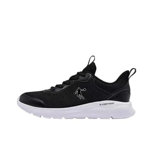 QIAODAN Running Shoes Women's Low-Top Black Jordan White