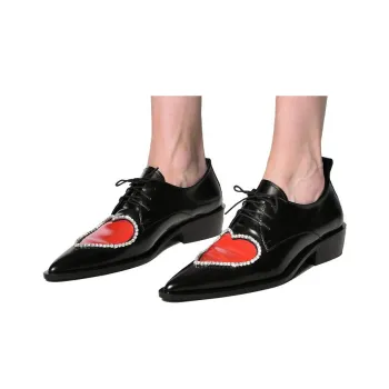 Nina Zarqua Lover Brouges Casual Single Shoes Women's Black