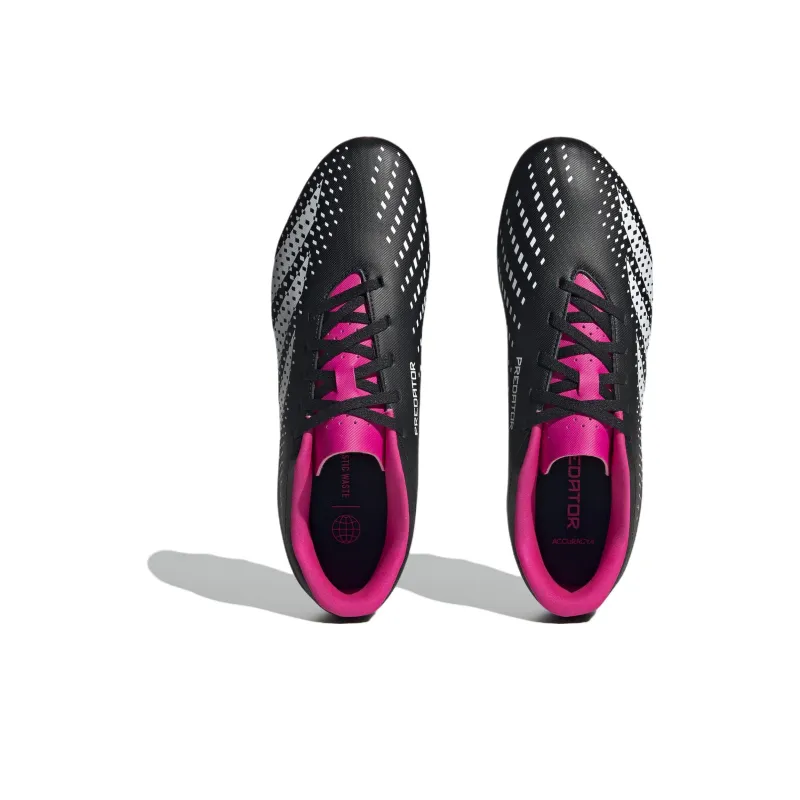 Adidas Predator Accuracy.4 Flexible Ground Core Black Cloud White Team Shock Pink-4