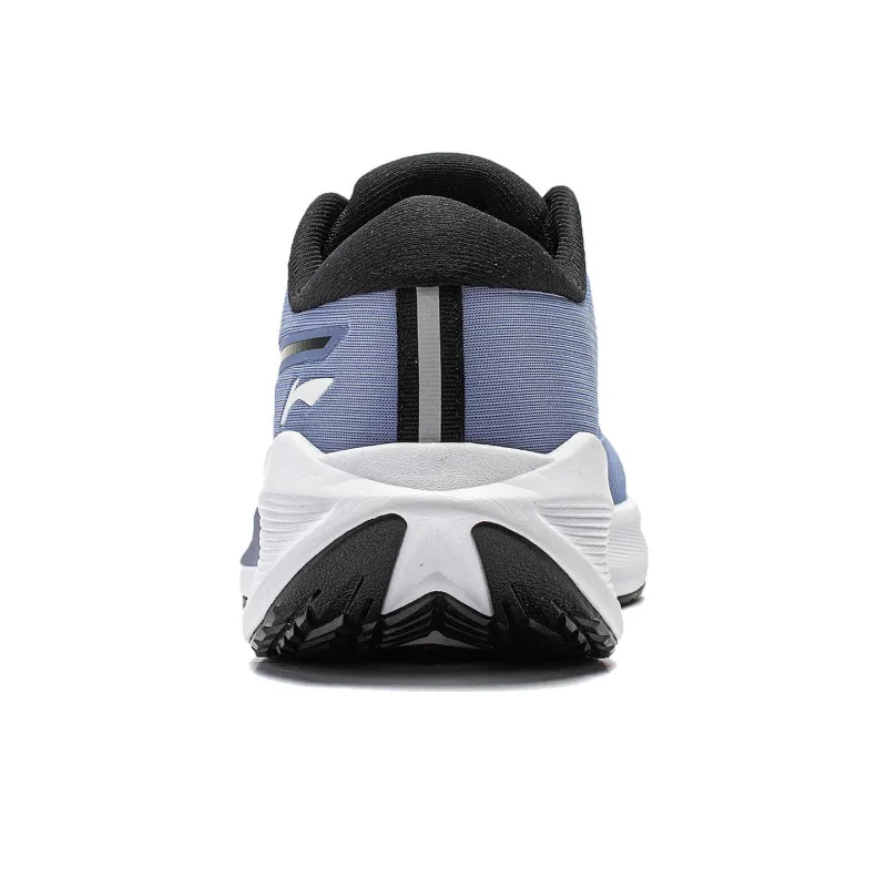 LiNing Wave V2 Cushioning, Slip Resistant, And Abrasion Resistant Low Top Running Shoes Men's Blue-4