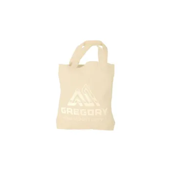 GREGORY Cotton Tote Bag, Shopping Bag, Handbag Tubas Unisex Natural