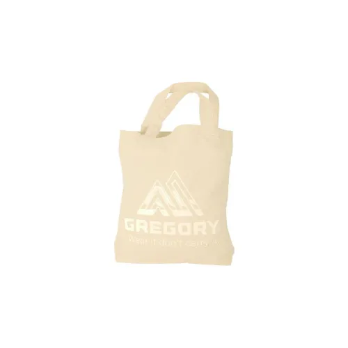 GREGORY Cotton Tote Bag, Shopping Bag, Handbag Tubas Unisex Natural