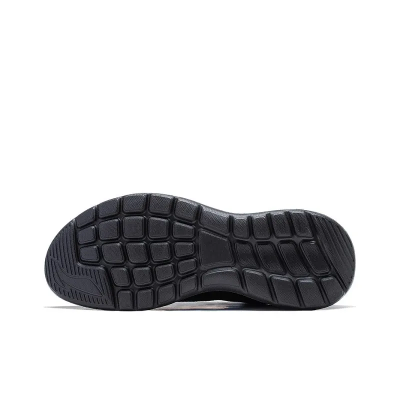LiNing Feather Cushioning Anti Slip And Wear Resistant Low Top Running Shoes Women's Black-4