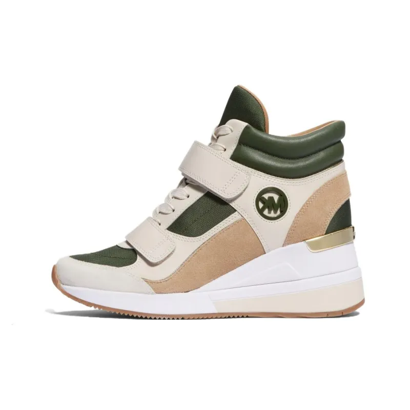 MICHAEL KORS Gentry High Top Casual Shoes Women's Green-0