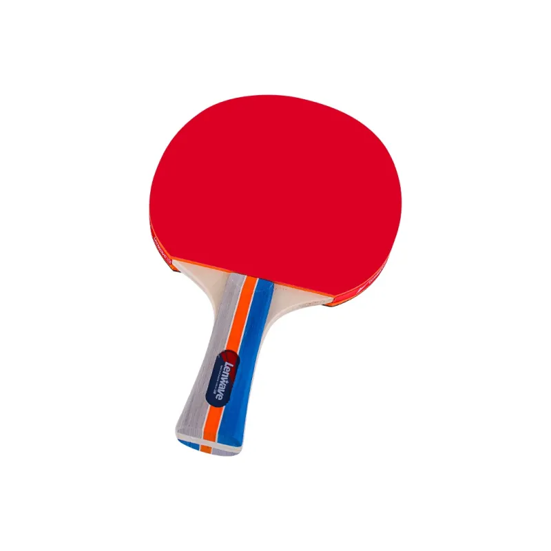 LENWAVE LW 0326 Ping Pong Paddles Unisex Paulownia Rubber Sponge Red Black-6