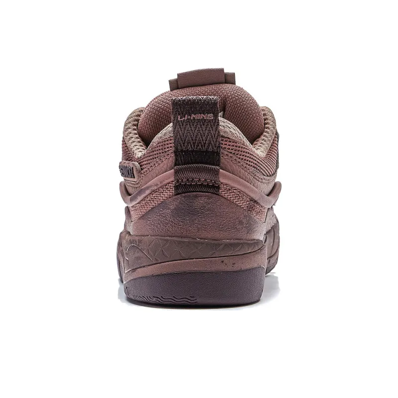 LiNing Reputation 3.5 Distressed Bag Abrasion Resistant Low Top Casual Shoes Men's Cinnamon Brown-5