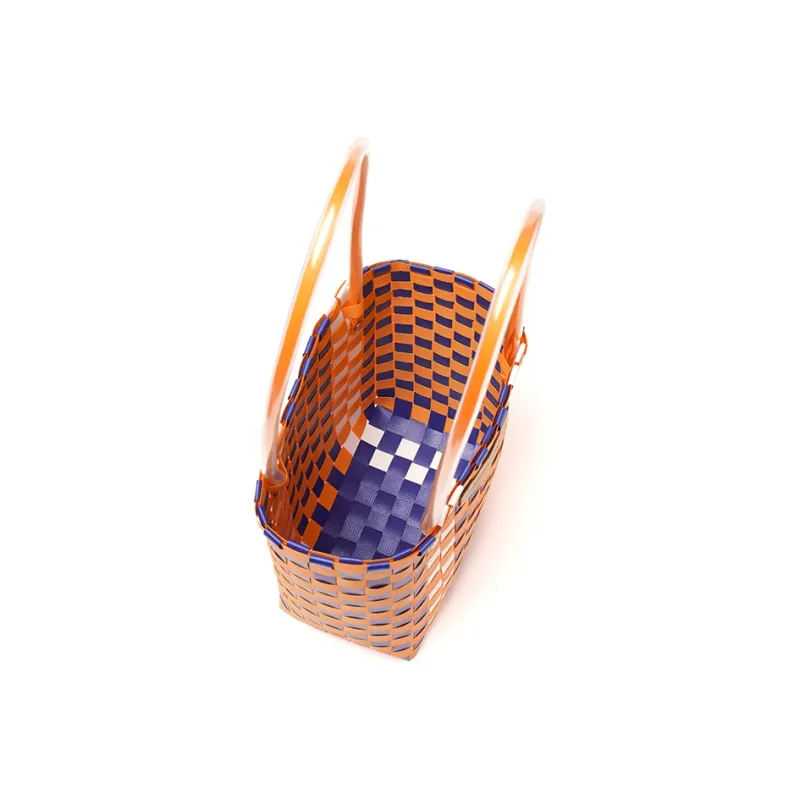 Harris Salome PVC Basket Bag Shoulder Bag Small Size Women's Orange & Multicolor/Blue Multicolor/Pink Multicolor-4