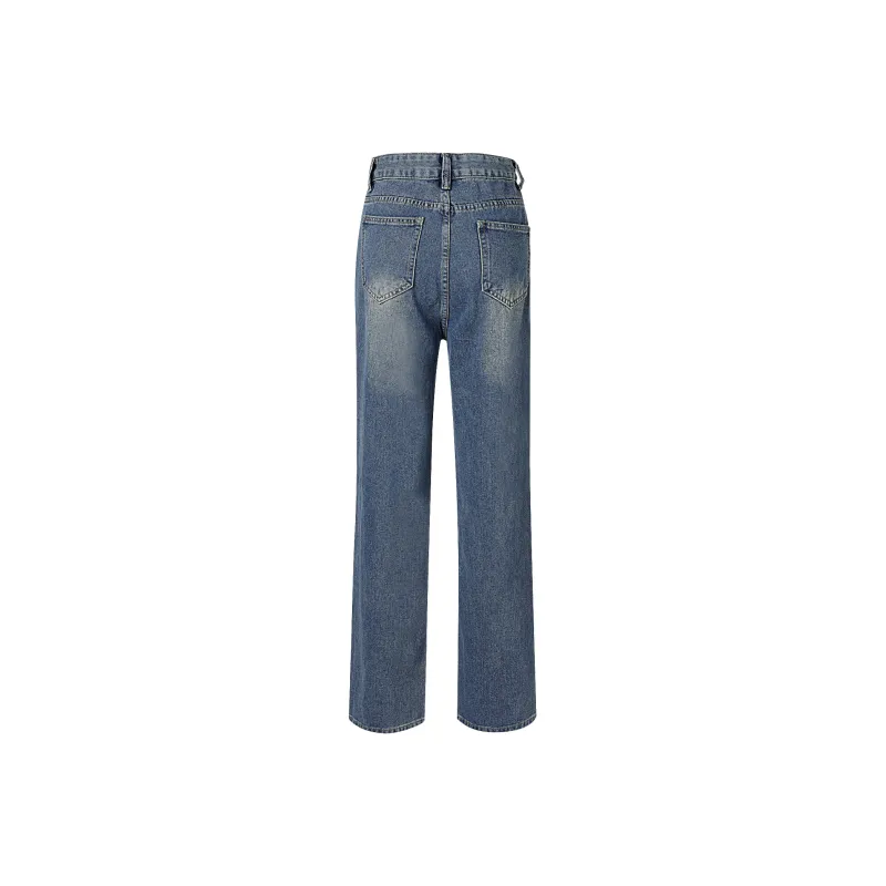 QYPRF Jeans Women's Blue-1