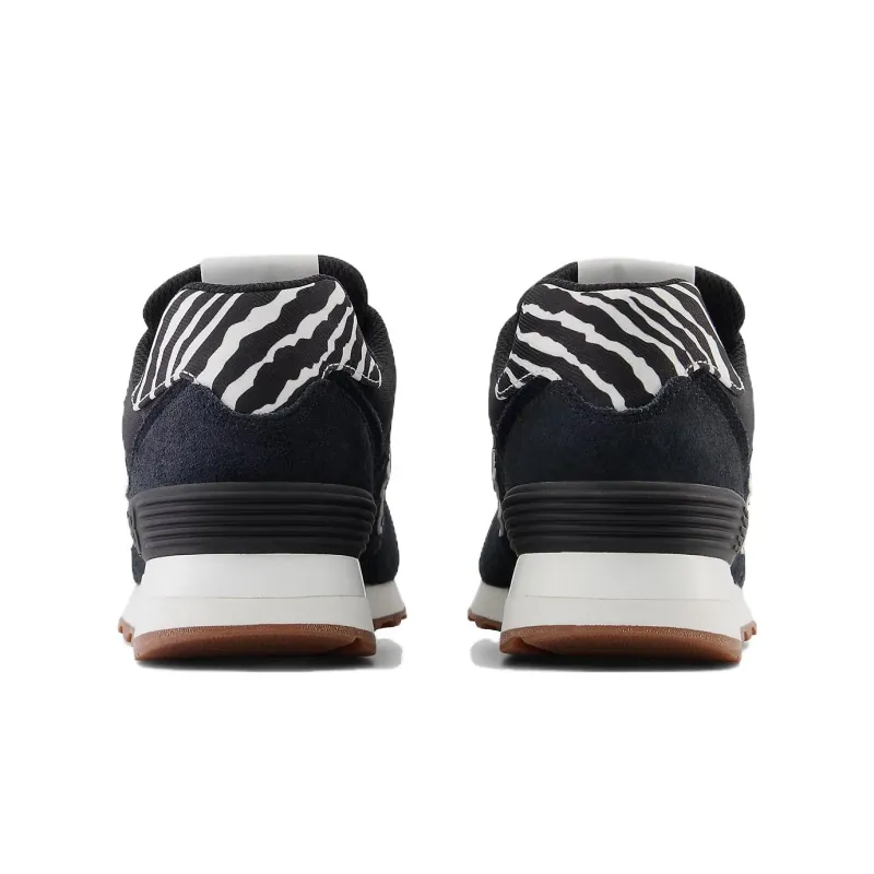 New Balance 574 Black Zebra Women's-3