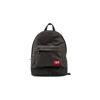 DIESEL Polyester With Polyamide Backpack Regular Unisex Black