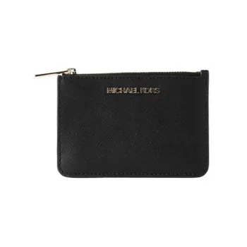 MICHAEL KORS Leather Wallet Women's Black