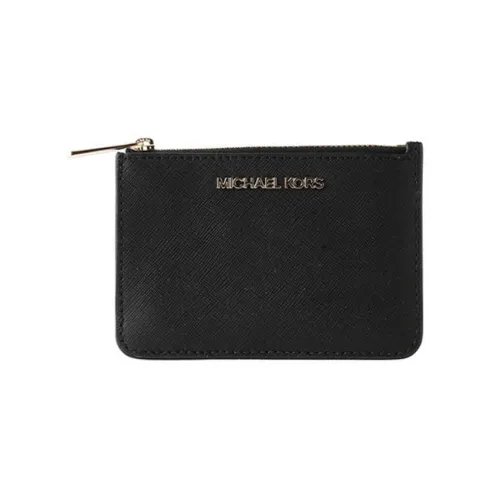 MICHAEL KORS Leather Wallet Women's Black