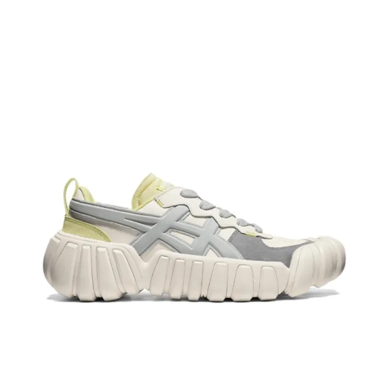 Onitsuka Tiger Dentigre LS Wear-Resistant Low-Top Casual Shoes Unisex Greige-1