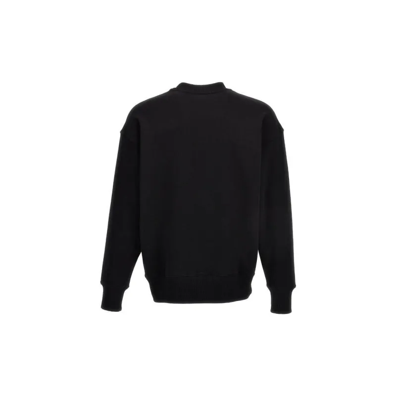 MSGM Logo Printed Crewneck Sweatshirt-1
