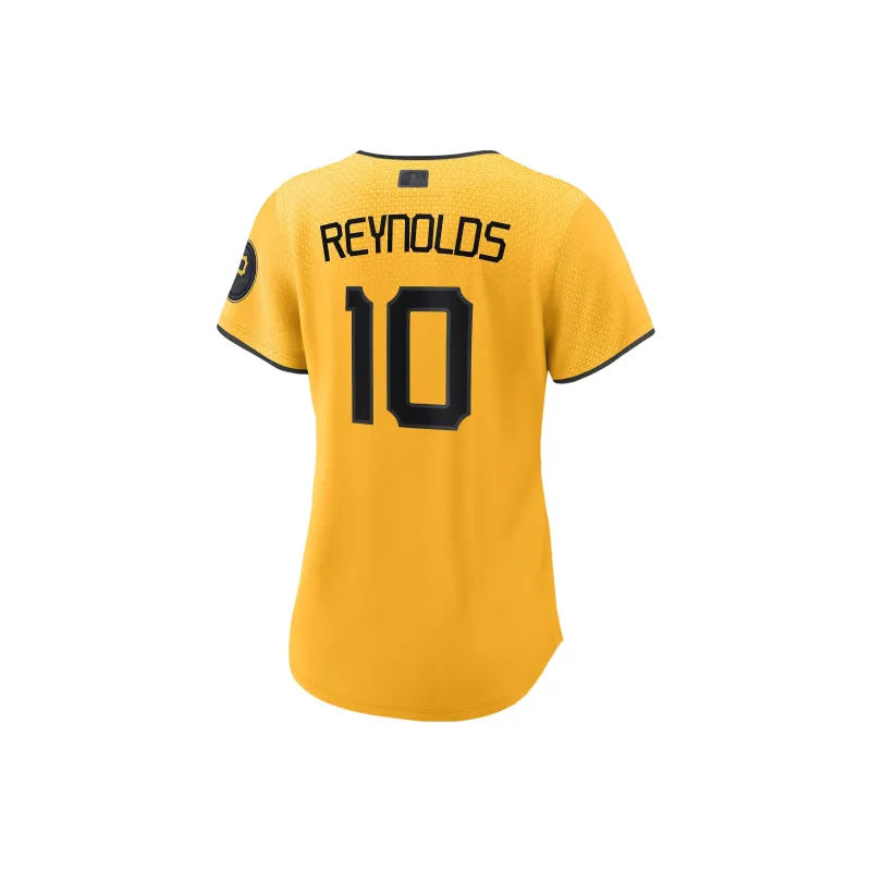 Nike Mlb Pittsburgh Pirates City Connect Bryan Reynolds Women's Replica Baseball Jersey-1