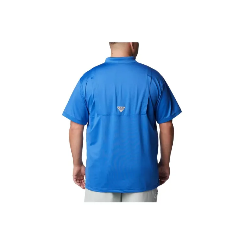 Columbia Leisure Collection Polo Shirts Men Royal Blue-1