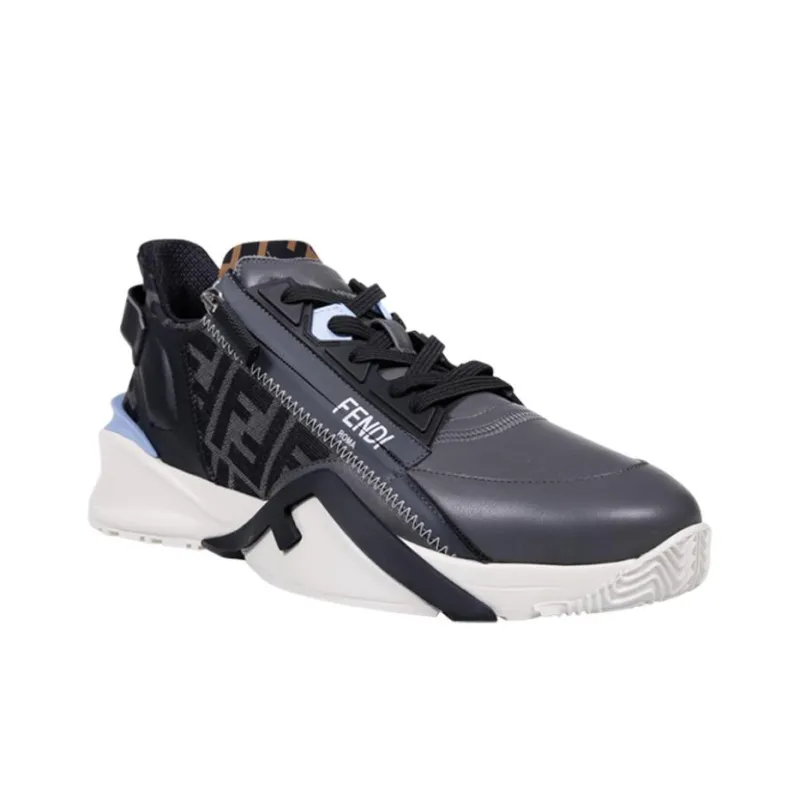 FENDI Flow Panelled Slip-on Sneakers-2