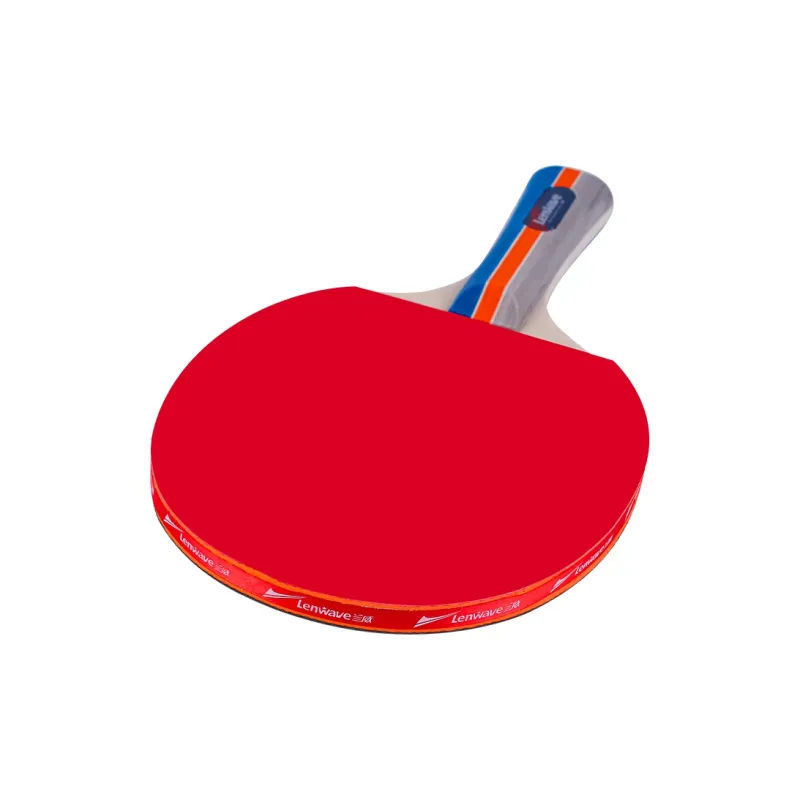 LENWAVE LW 0326 Ping Pong Paddles Unisex Paulownia Rubber Sponge Red Black-3