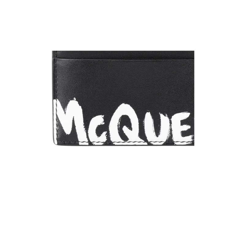 Alexander McQueen Logo Stamp Card Holder-5