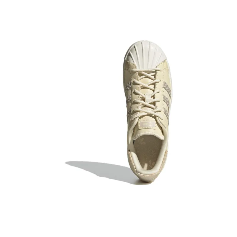Adidas Originals Superstar Ayoon Shoes 'Beige White Grey'-3