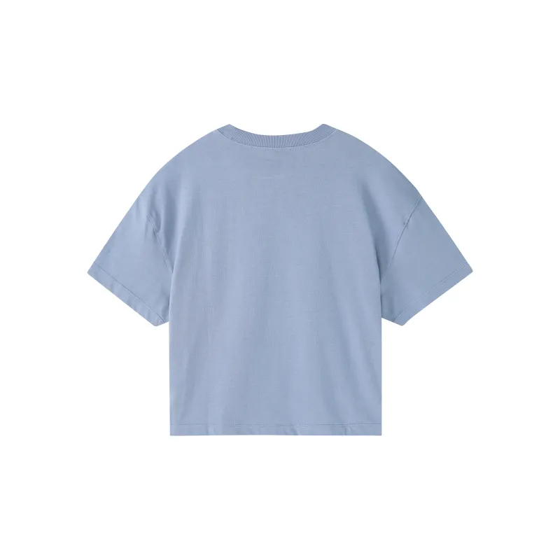 Nike Crop Tops Women's Blue-1