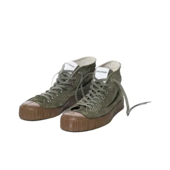 SPALWART Special High-Top Skateboard Shoes Unisex Olive Green