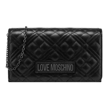LOVE MOSCHINO PU Handheld Shoulder Bag, Crossbody Bag Regular Women's Black