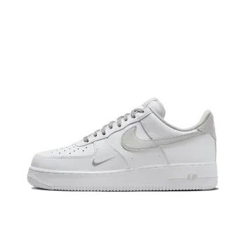 Nike Air Force 1 Low '07 White Light Iron Ore Reflective Swoosh