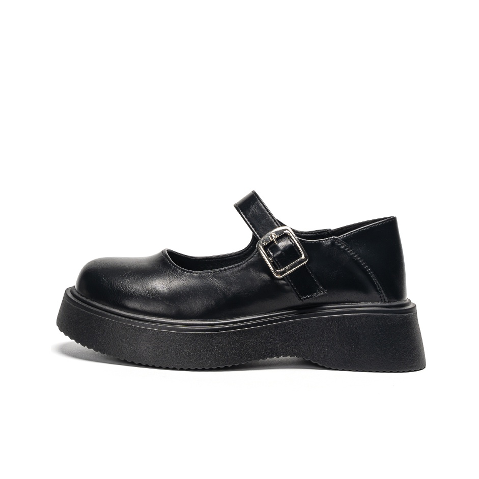 black platform mary janes - POIZON