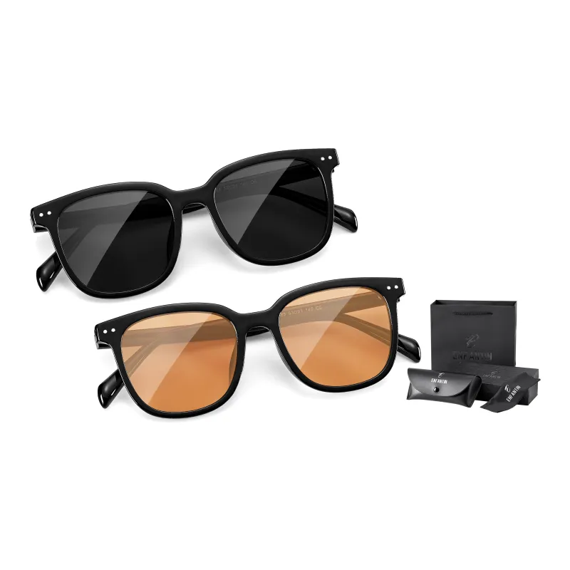 ENFANTIN TR/Memory Plastic Irregular Shape Sunglasses Unisex-9