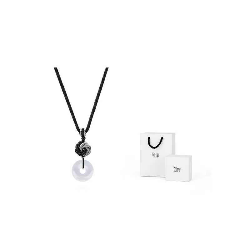 Shiban Jade Necklaces Unisex-3