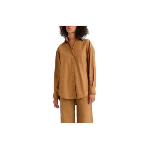 Levis Shirts Women's Brown