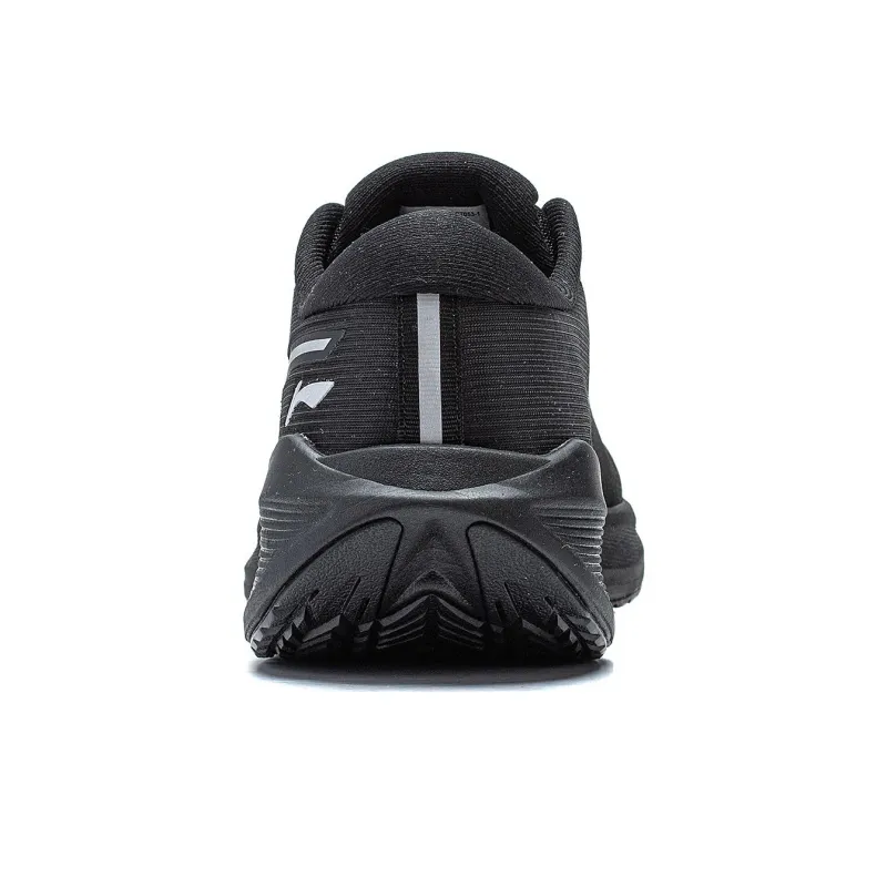 LiNing Wave V2 Cushioning, Slip Resistant, And Abrasion Resistant Low Top Casual Running Shoes Women's Black-4