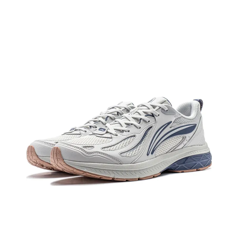 LiNing Feather V2 Cushioned Slip Resistant Abrasion Resistant Low Top Running Shoes Men's Light Lime-2