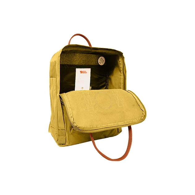 Fjallraven Kanken Vinylon Backpack Tubas Unisex Yellow-3