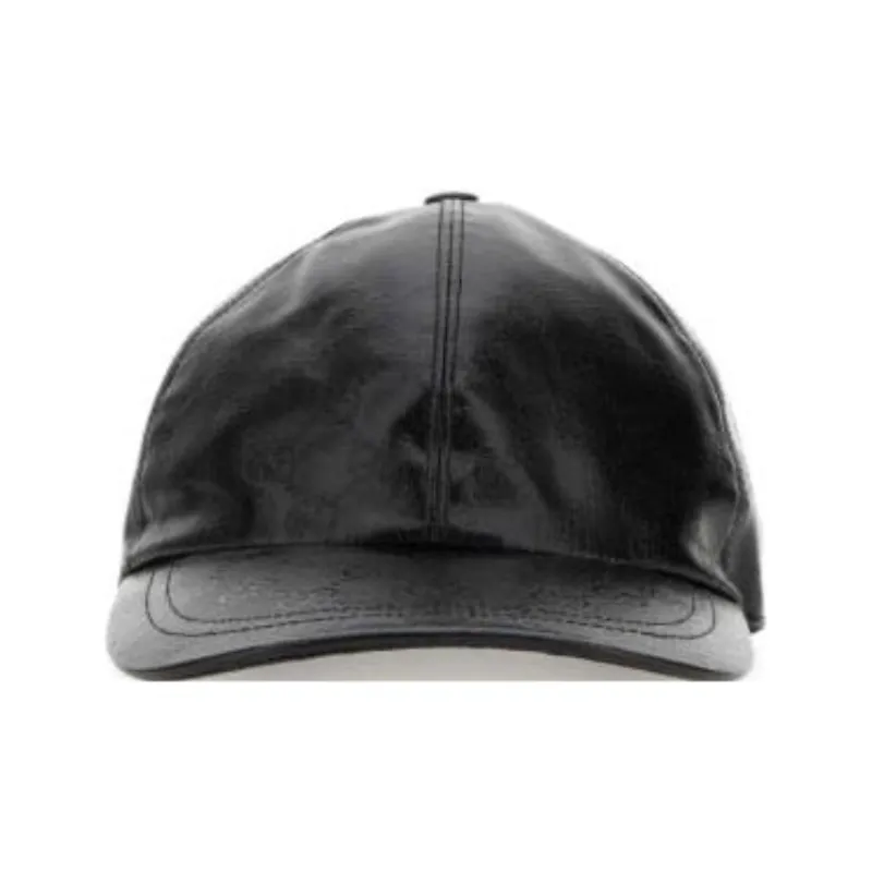 GUCCI Cotton Baseball Caps Men's Black-1