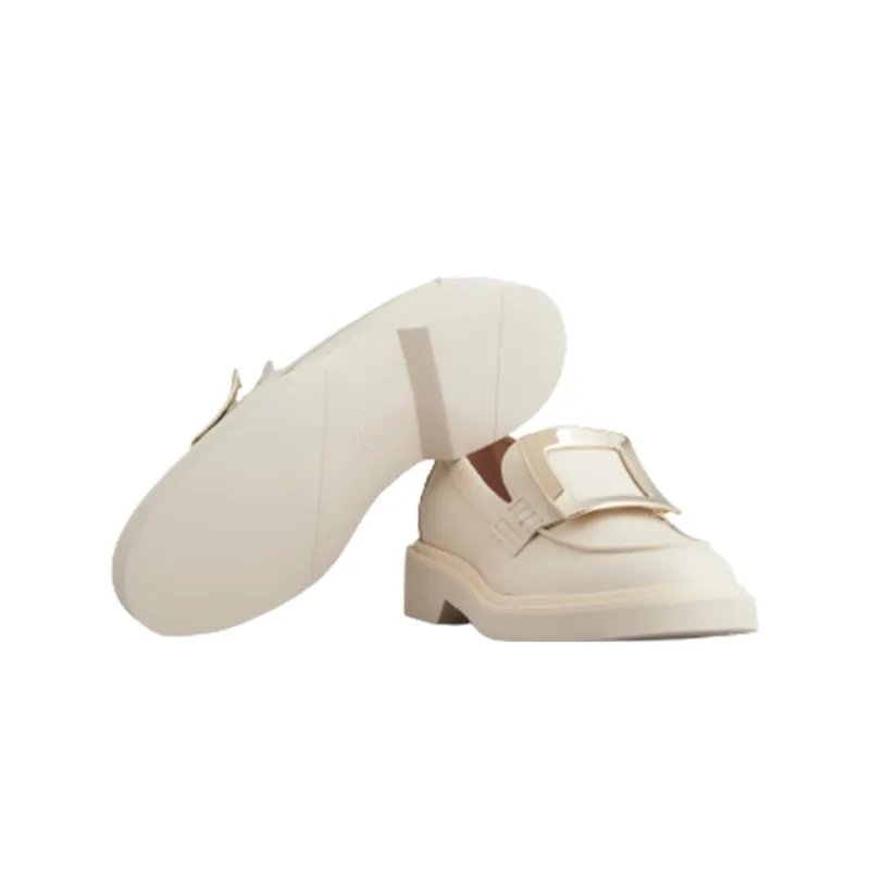 Roger Vivier Viv' Rangers Loafers Women's White-5