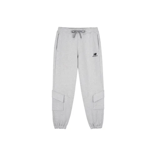 New Balance Sports Long Pants Knitted Sweatpants Men Gray