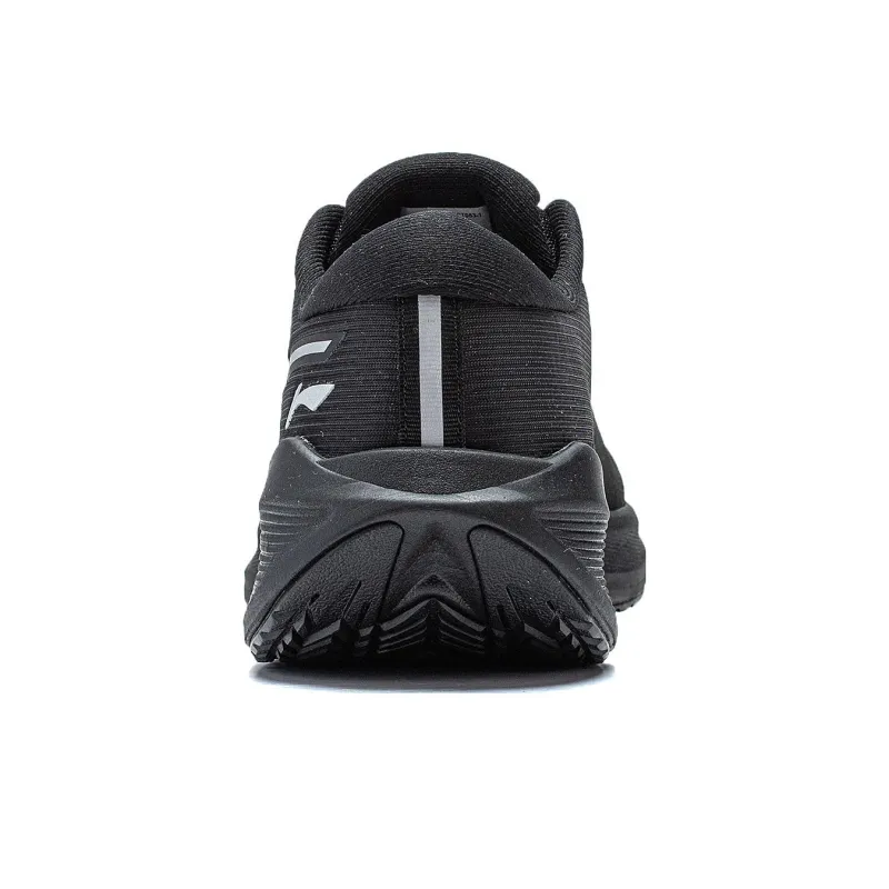 LiNing Wave V2 Cushioning, Slip Resistant, And Abrasion Resistant Low Top Running Shoes Men's Black-5