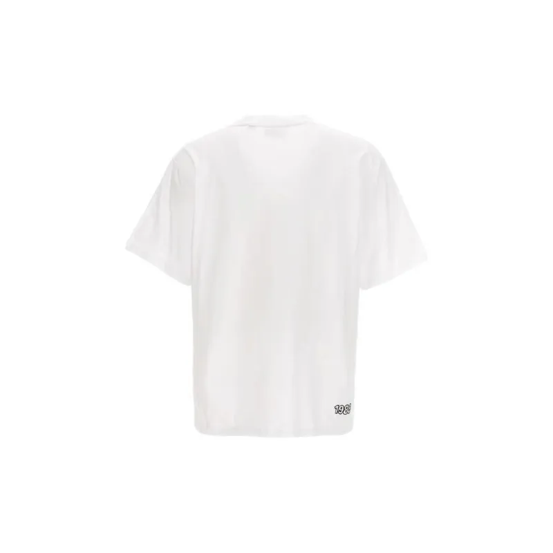 GCDS Graphic Printed Crewneck T Shirt-1