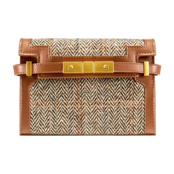 Harris Salome Tweed Crossbody Bag Women's Kelly Color