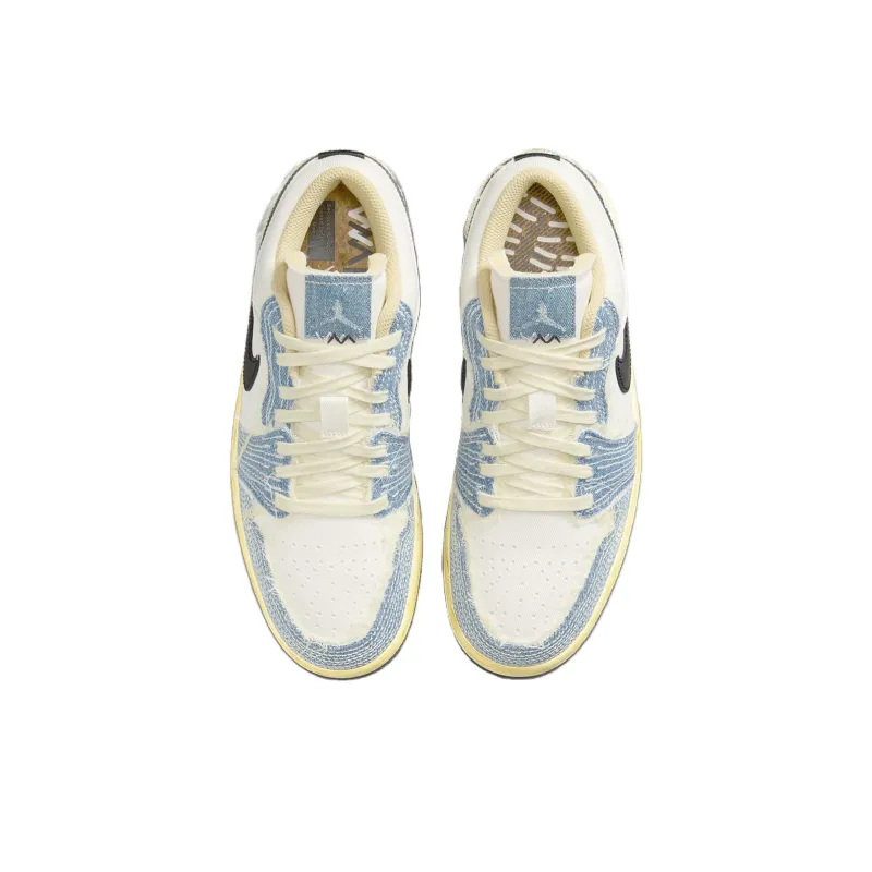 Jordan 1 Low SE WRMK Sashiko Denim-3