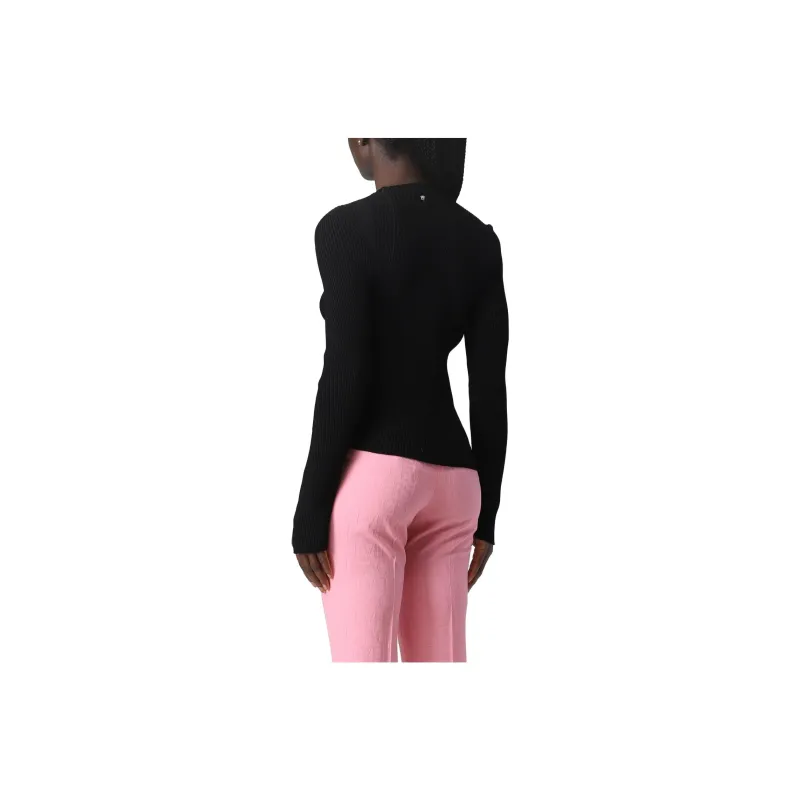 VERSACE Asymmetric Knitted Jumper-1